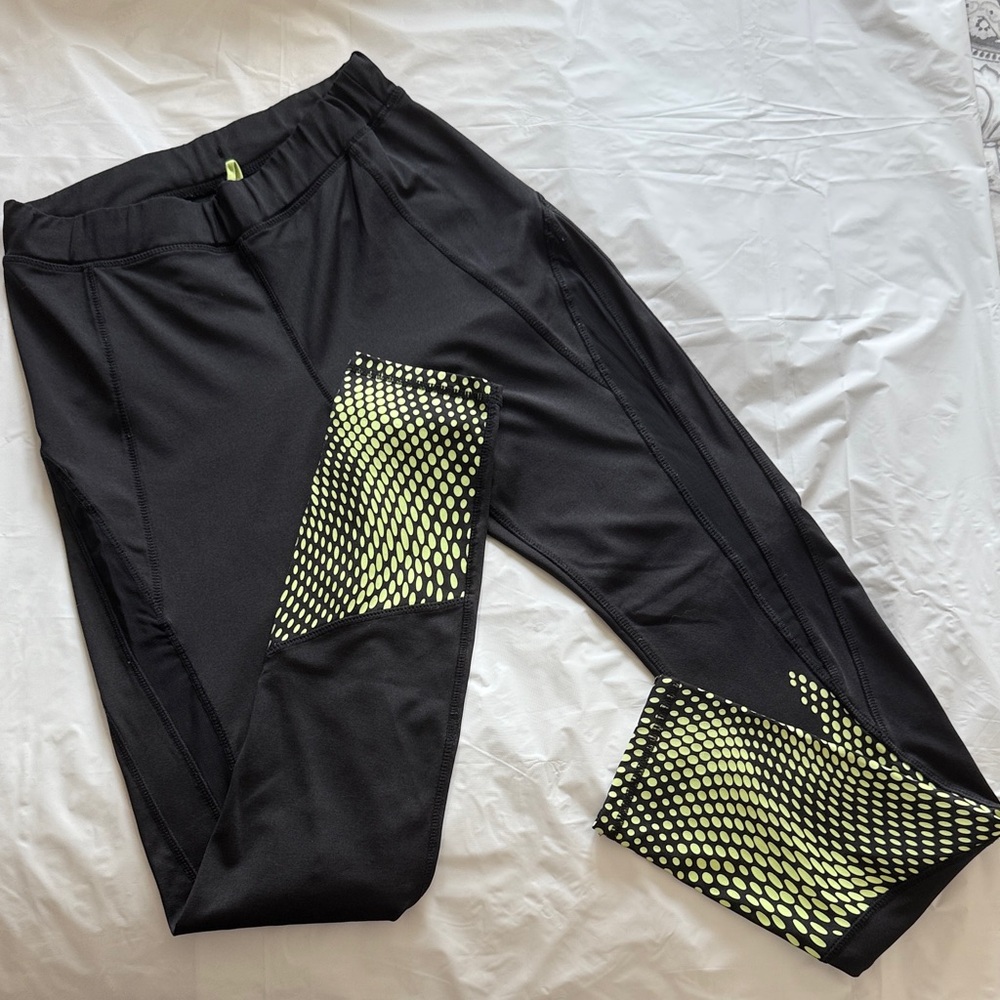 Black and Neon Leggings